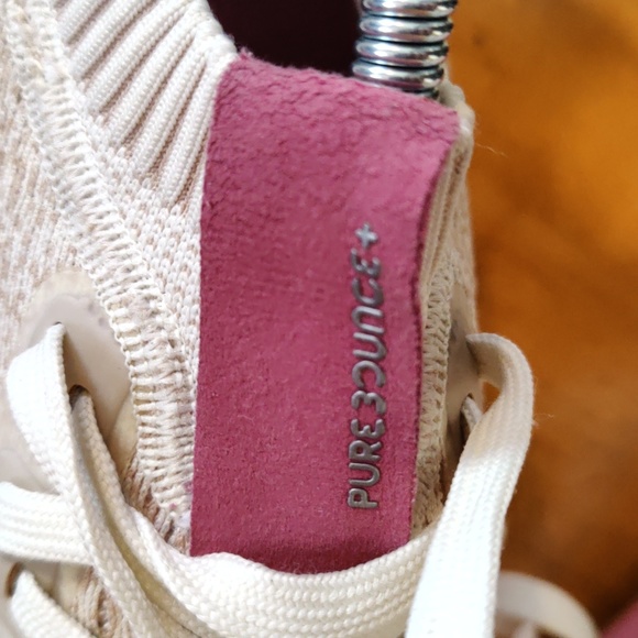 Adidas Pure Bounce running shoes pinks and white size 8.5 - Picture 9 of 12